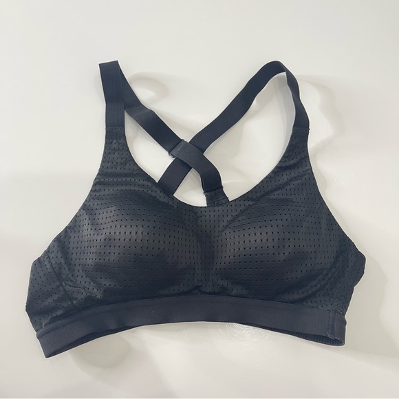 Bundle of 3 Victoria’s Secret and Pink Black Sports Bras Sizes 32A and S - Picture 3 of 11